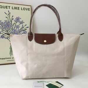 NWT Longchamp Le Pliage Original Large Shoulder Nylon Bag Tote